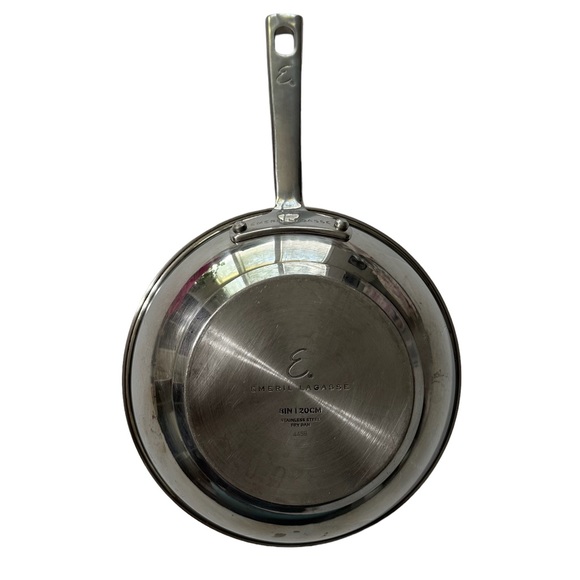 EMERIL LAGASSE Stainless Steel Copper Core Frying Pan Skillet 8 Inch - Picture 2 of 5